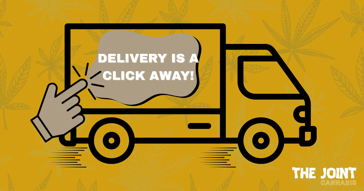 Weed delivery offered by The Joint.