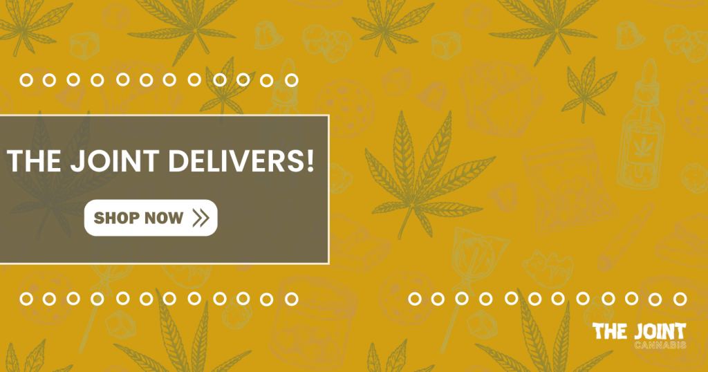 The joint offers postal delivery for cannabis.